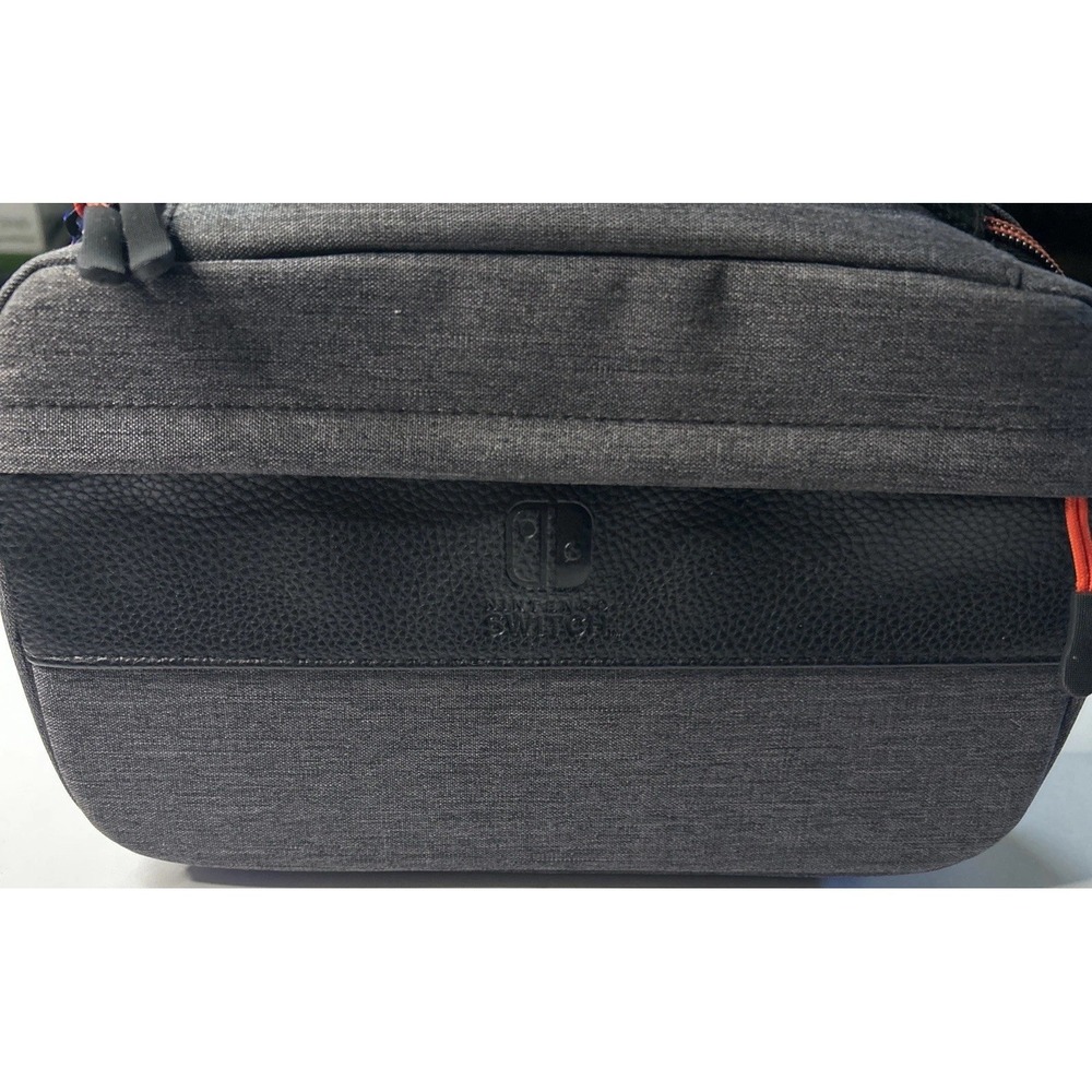 Nintendo Switch PDP‎ Gaming Soft Carrying Case Travel Bag Controller AC Adapter